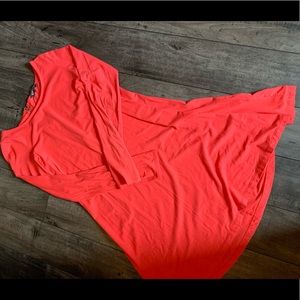 express flowy long sleeve dress